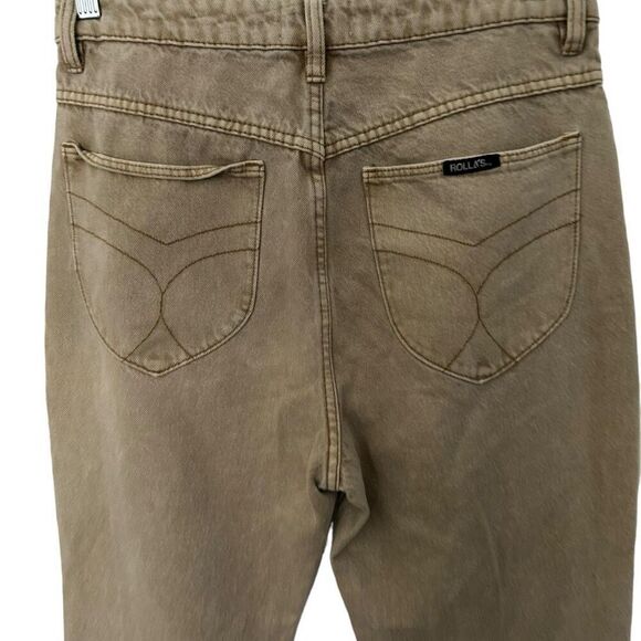 Rolla's Dusters High Rise Slim Tan Womens Jeans Size 29 AU 11 Classic Neutral - Picture 8 of 10